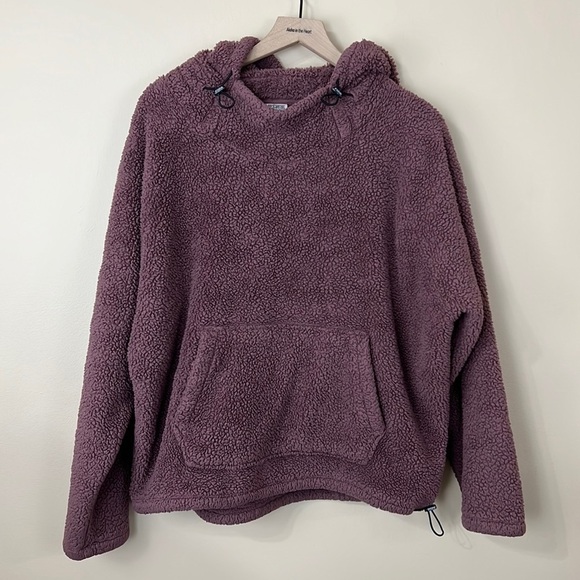 PINK sherpa pullover - Picture 1 of 7